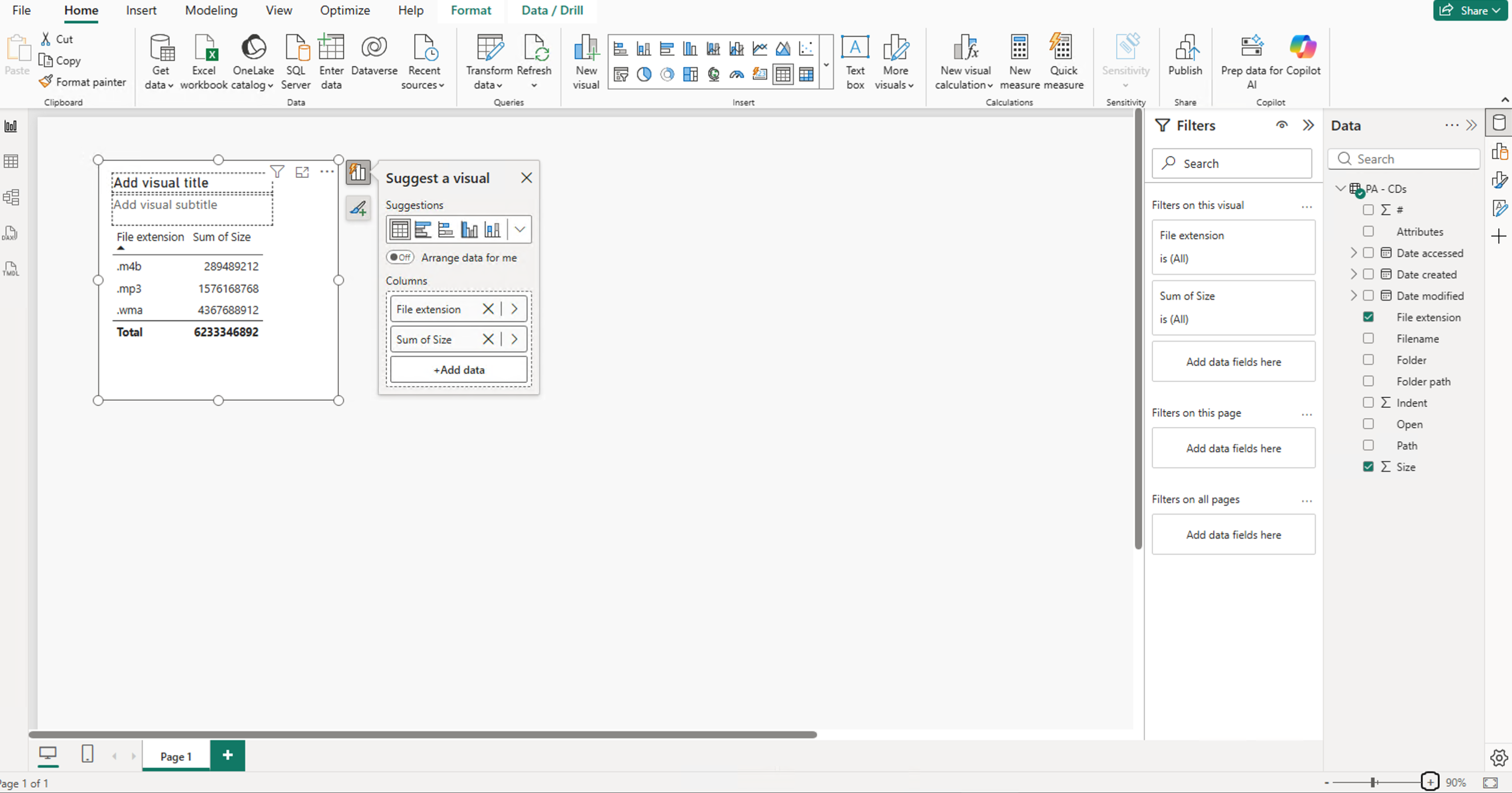 finish of demo
